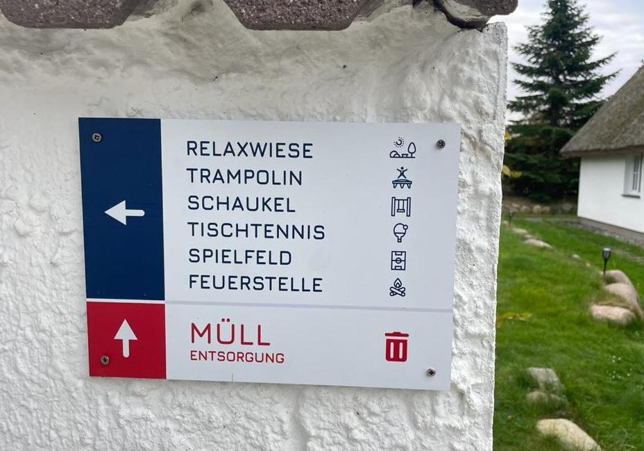 Ruegenferienhaus - Schaprode Hafen Exterior foto