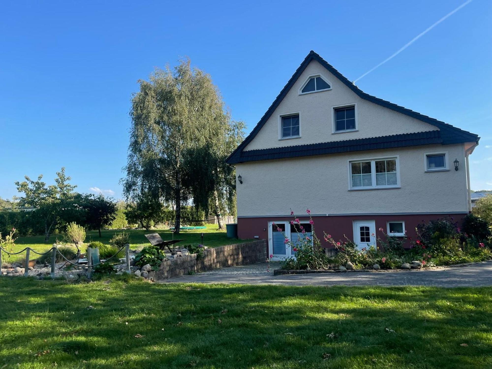 Ruegenferienhaus - Schaprode Hafen Exterior foto
