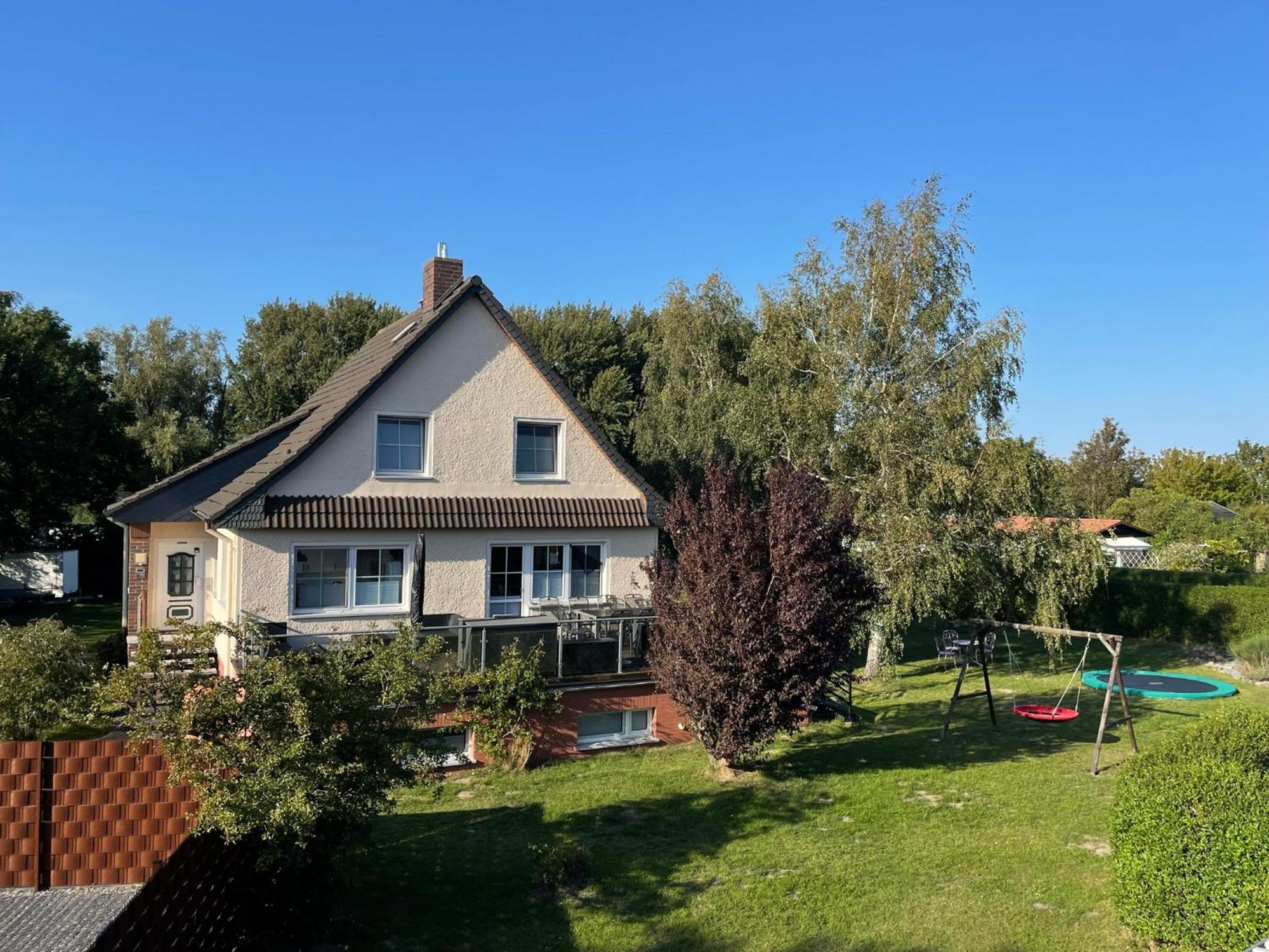 Ruegenferienhaus - Schaprode Hafen Exterior foto